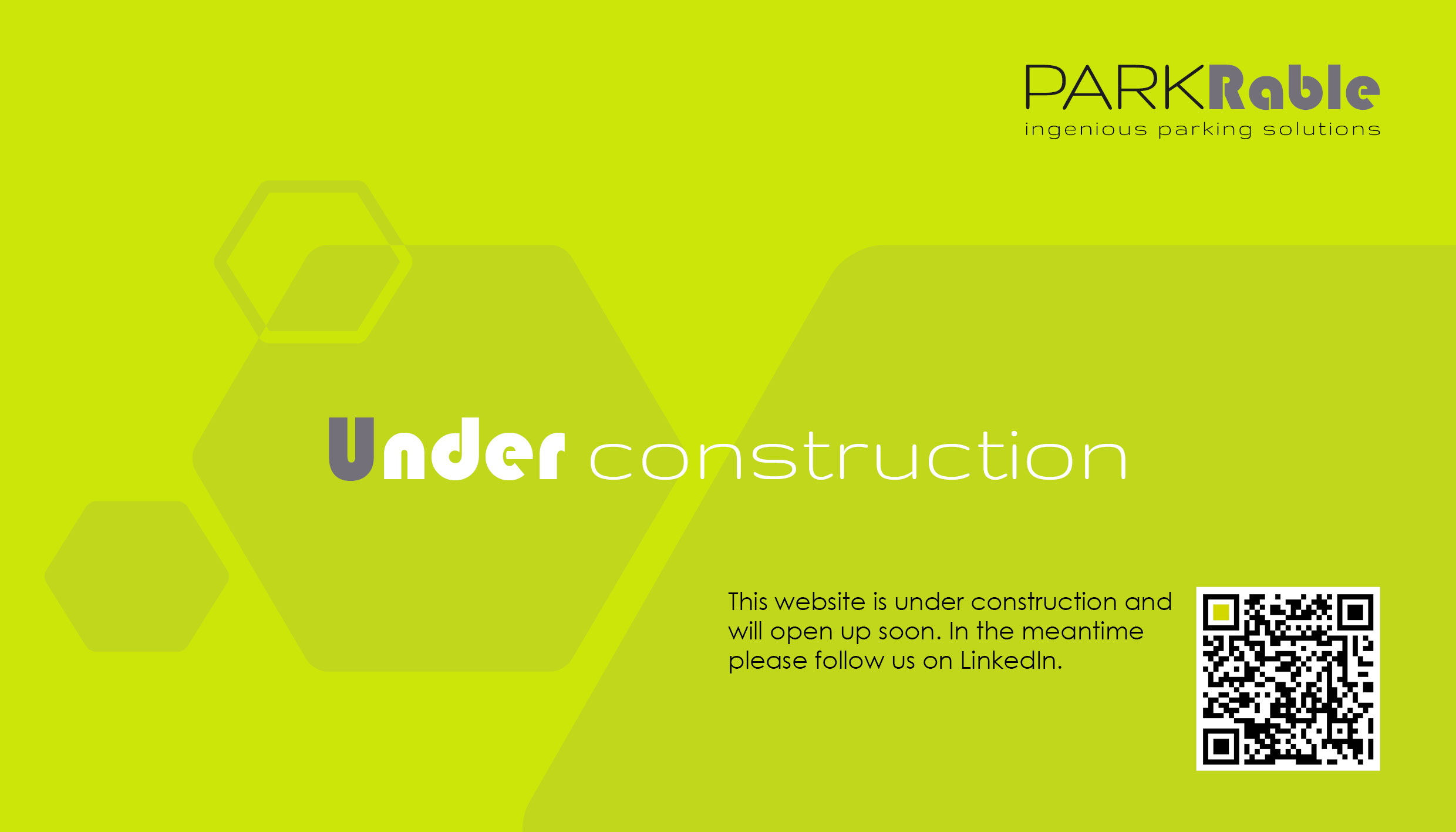 Parkrable - Under construction
